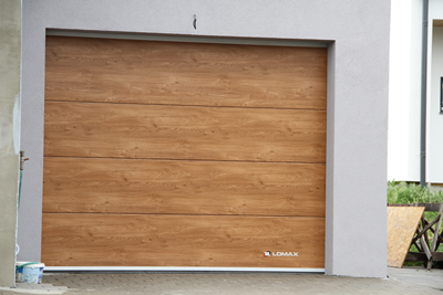 Sektionaltor DELTA WOOD,Iso Paneeltor Design Holzdecor,naturnahes Design mit Renolit Oberfläche